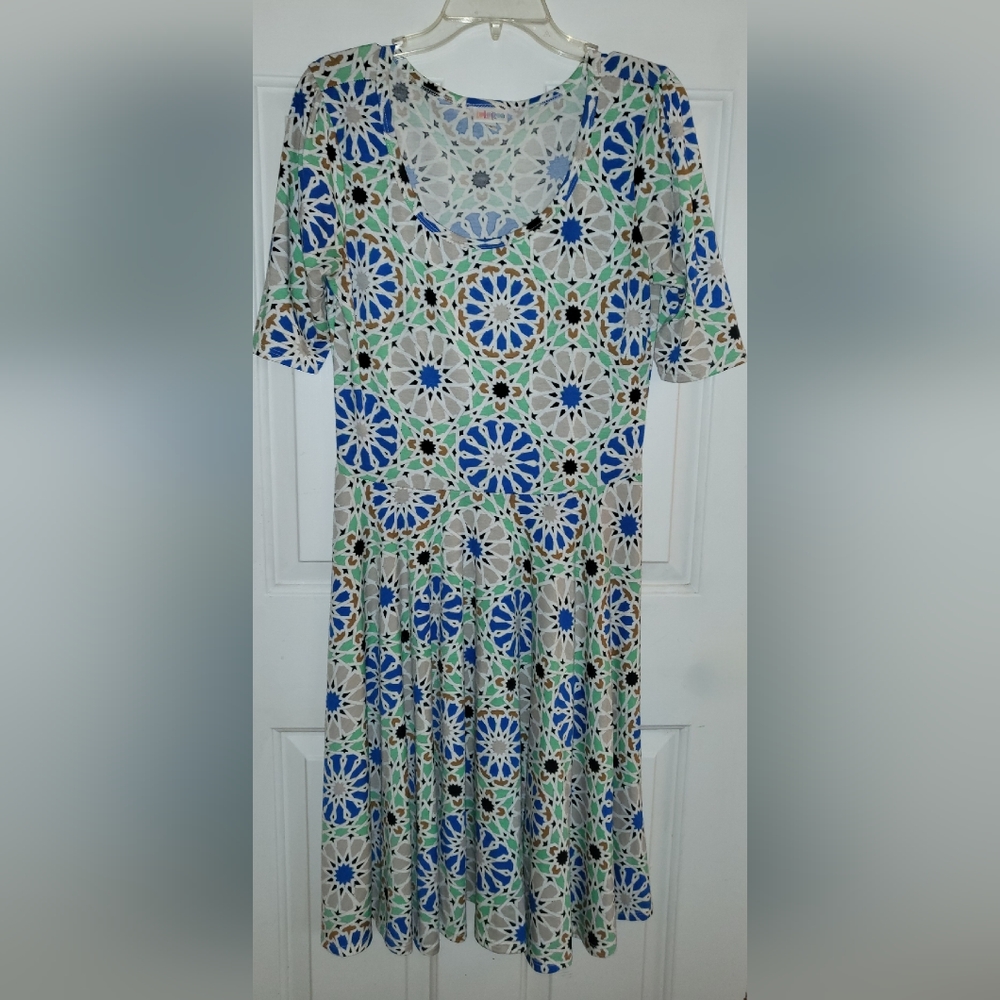 Lularoe LLR Nicole Dress size L